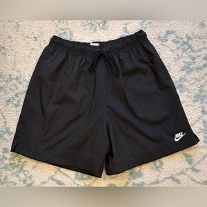 Nike Flow Drawstring Shorts, Black, Size M